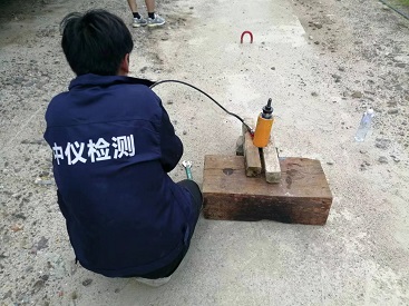湛江某船排防風(fēng)地錨新建工程拉拔試驗(yàn)